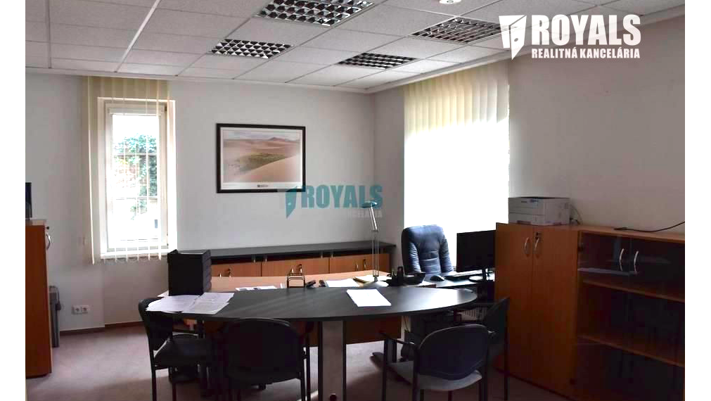 Dvojkancelária na prízemí (40,5 m2) na prenájom v susedstve Centrálu, Vajnorská ulica