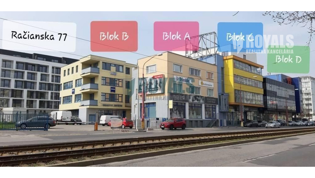 Reprezentatívne administratívne priestory, Račianska