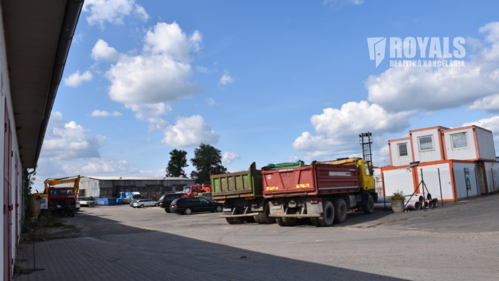 Oplotené spevnené plochy na prenájom, výborná dostupnosť, Stupava