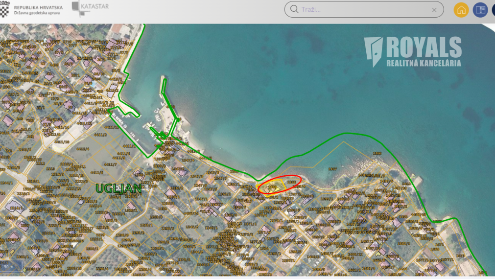 Apartmánový dom, 1. rad od mora, predaj, Zadar - Ugljan