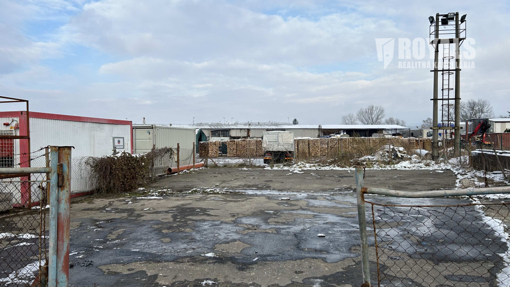 Oplotené spevnené plochy na prenájom, výborná dostupnosť, Stupava