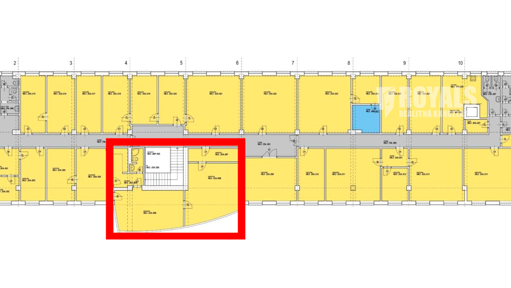 Manažérsky 3i byt v kancelárskej budove, sklad, prenájom, Vajnorská ulica, Bratislava