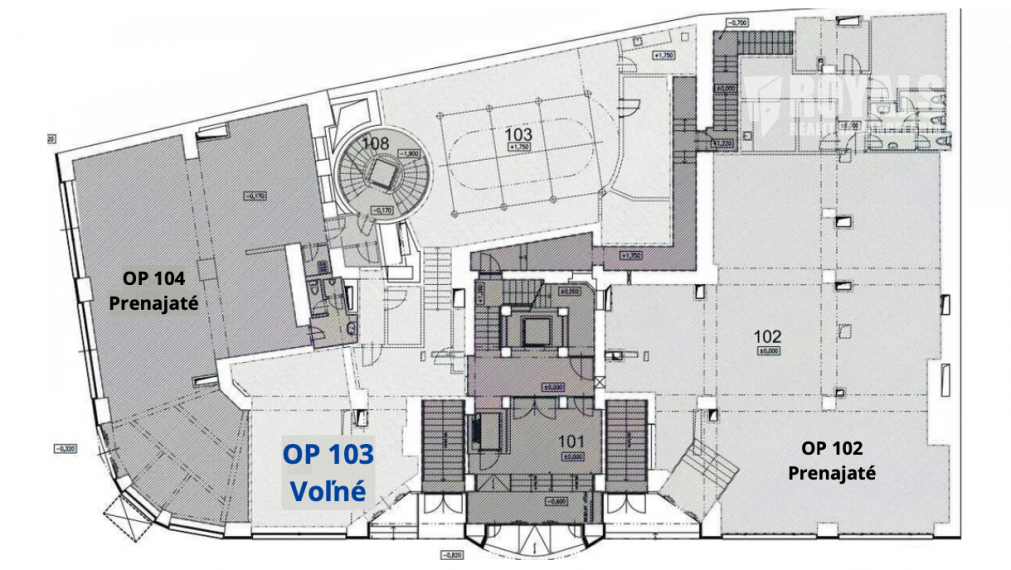 Lukratívny obchodný priestor, Staré Mesto - Poštová 1, Bratislava, prenájom