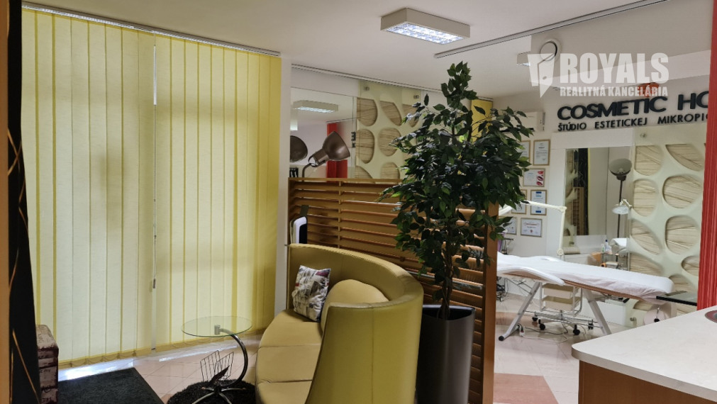 Kompletne vybavený viacúčelový priestor po rekonštrukcii na predaj, aktuálne kozmetický salón, Dúbravka