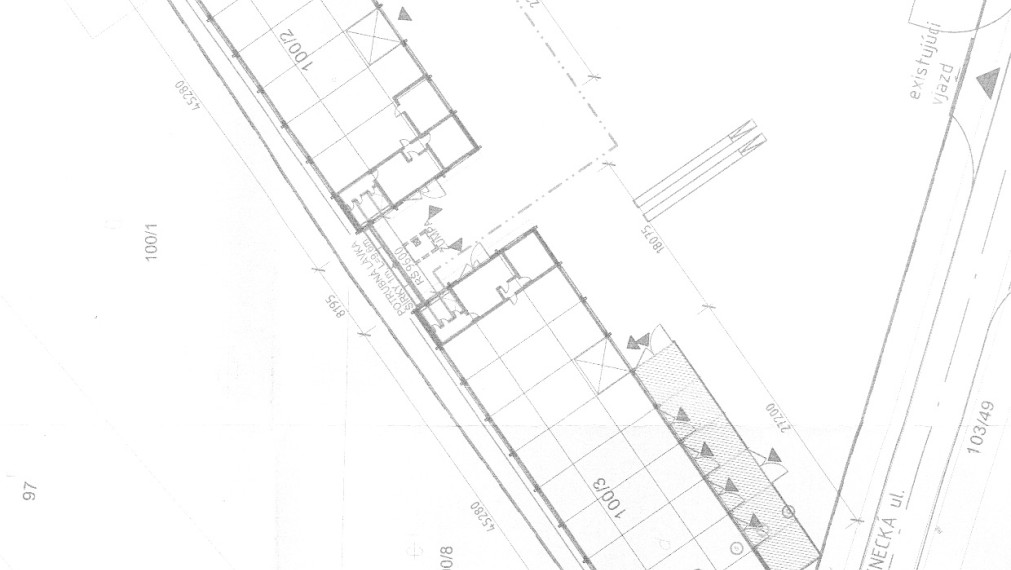 Výrobná/skladová hala na prenájom, spevnené plochy, Senec