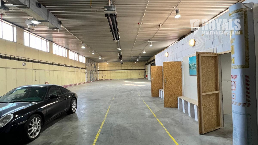 Výrobná/skladová hala na prenájom, spevnené plochy, Senec