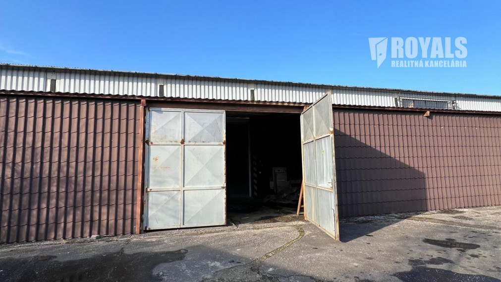 Výrobná/skladová hala na prenájom, spevnené plochy, Senec