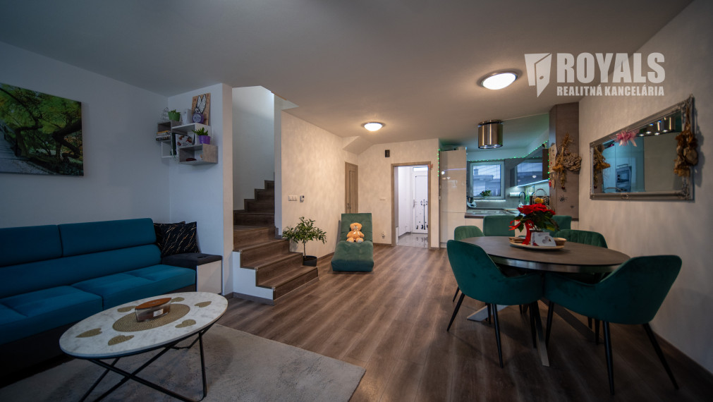 Znížená cena!!! Moderný 4-izbový dom s výhľadom na zeleň