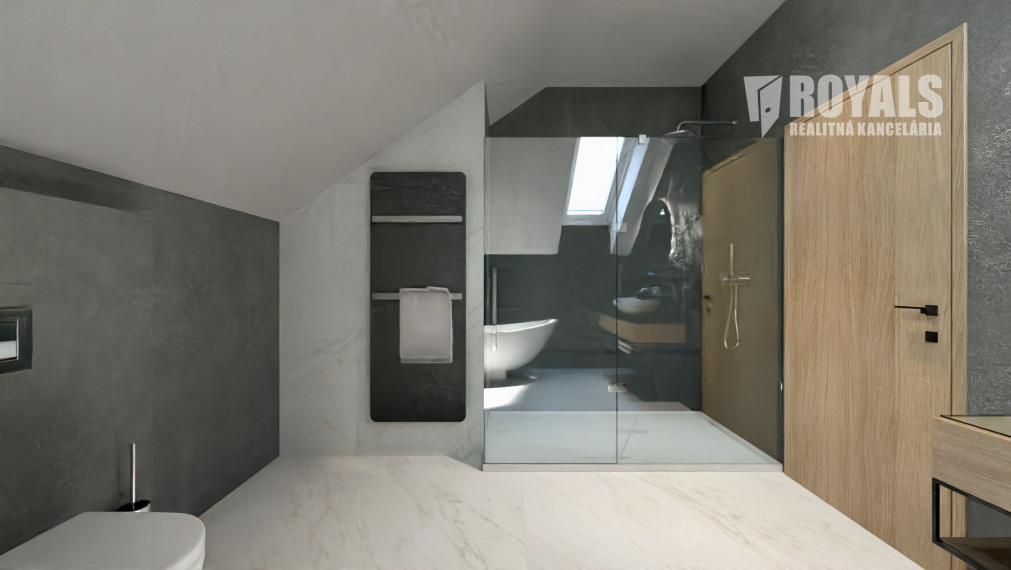 Skolaudovaná novostavba moderného domu, záhrada, terasa, Jarovce