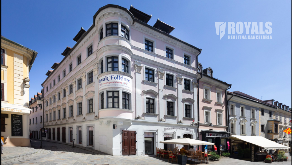 Obchodný priestor na prenájom, Zámočnícka ulica, Staré Mesto BA