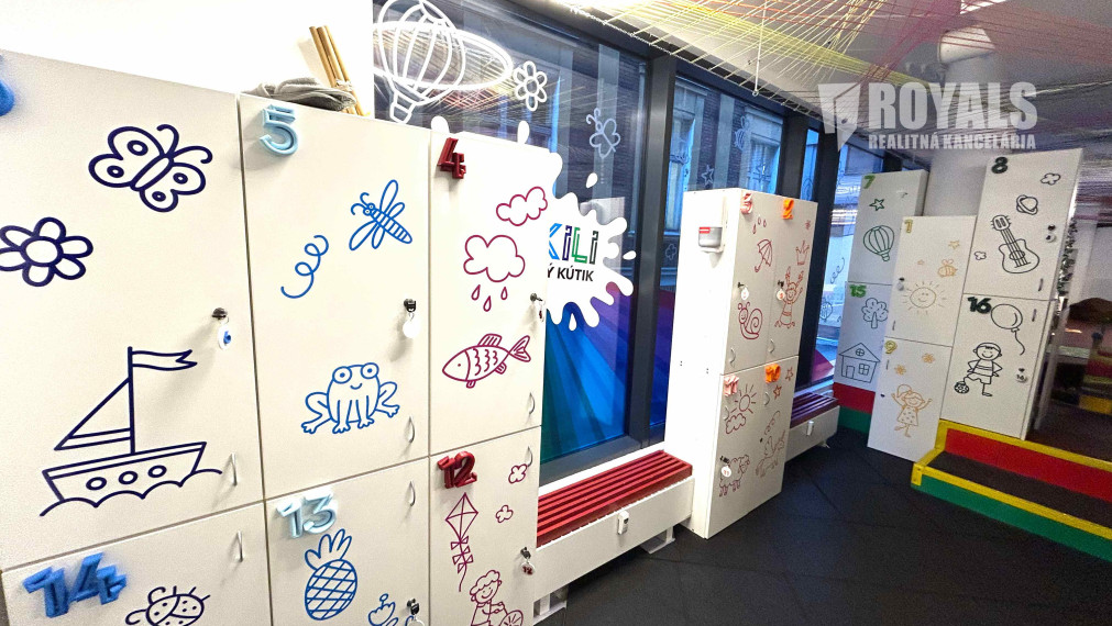 Odstúpenie zabehnutého, kompletne vybaveného detského centra, Bratislava, Staré Mesto