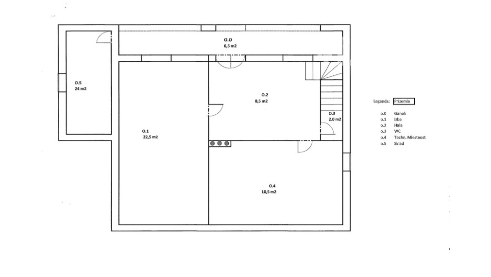 Celoročne obývateľná murovaná chata na kopaniciach osadená v zeleni, Myjava, Brezová pod Bradlom