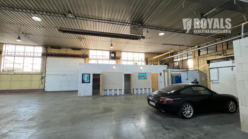 Výrobná/skladová hala na prenájom, spevnené plochy, Senec