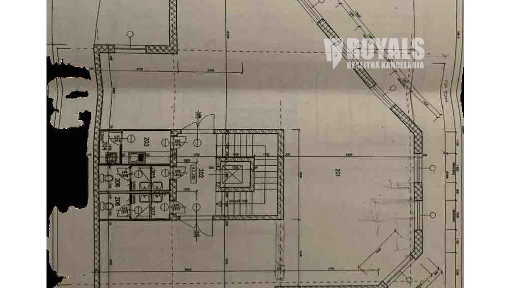 Nebytový, kancelársky priestor na prenájom 10 min. od Nivy centra, parking, Bazová ulica
