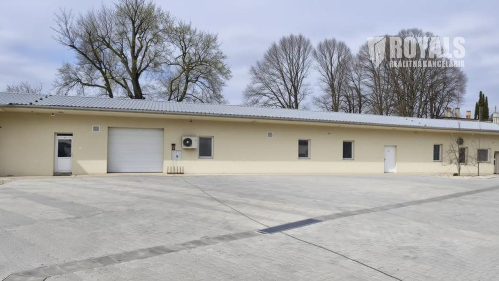 Variabilný, zateplený, vykurovaný skladový priestor so sociálnym zázemím, Koniarovce