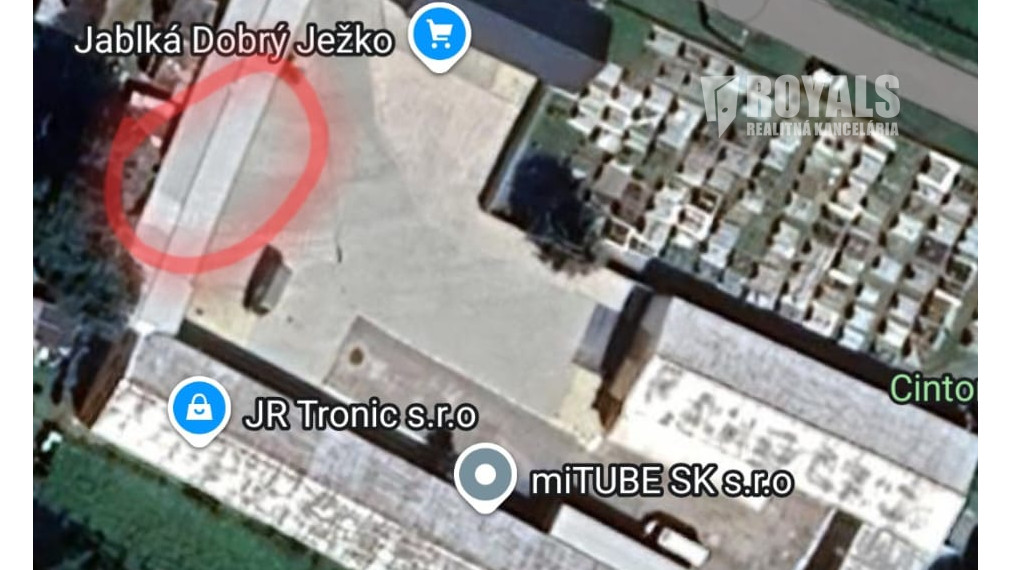 Variabilný, zateplený, vykurovaný skladový priestor so sociálnym zázemím, Koniarovce, Nitra