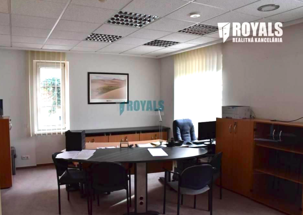 Dvojkancelária na prízemí (40,5 m2) na prenájom v susedstve Centrálu, Vajnorská ulica