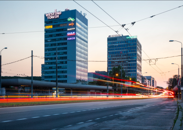 Moderné kancelárske priestory na prenájom, recepcia, parking, Patrónka, West End Tower